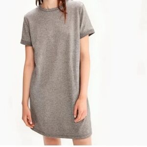 Lolë Women's T-shirt Dress With Terry Texture Resort Summer ~ Size Medium